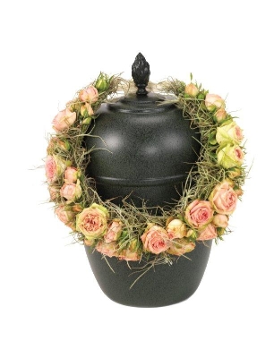 Rose Urn Wreath.