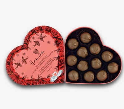 Heart Handmade Champagne Truffle Chocolates