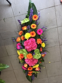 Vibrant Casket Spray